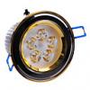 5W LED fekete mennyezeti lmpa