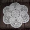 Csipke tert Otthon lakberendezs Textil Bzs horgolcrnbl kszlt 52 cm tmrj kerek csipke tert Meska