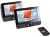 Lenco MES 211 duplamonitoros DVD lejtsz 2 x 7 LCD vel