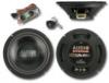 2 utas authifi komponens hangszrszett szett pr VW Golf IV Bora Passat autkhoz elksztve 2 x 150 100 Watt 200 mm Neodym mlykzp hangszrkerettel az ajtba ptshez HS 25 VW 25 mm Neodym maga