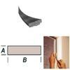 Trelleborg ntapads Ajt Ablak Szigetel Szalag Lapos Profil 8x2mm Fekete webshop termk kpe