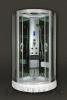 Sanimix Hidrokabin elektronikval zld veg htfal matt krm profillal 100x100x215 22 302 3 Kategria zuhanykabin