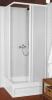 Aqualine KNS 90x90x185 cm szgletes zuhanykabin KNS C 90 Fehr profil 3 5 mm es manyag polystyren bett Tolajt Beptsi mretek 892 897 mm Belpsi mret 545 mm Zuhanytlca