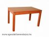 Laminlt nyithat tkez asztal 18mm es asztallappal 2mm es ABS lzrssal