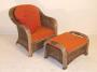 Texas Rattan fotel barna ottoman