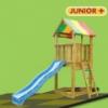 COALAND JUNIOR PLUS Kzterleti fajtsztr JUNIOR csszdval ltrval ponyvatetvel homokozval TV tanstvnnyal Kzterleti Swing Hinta modullal bvthet