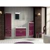 Evo modern frdszoba btor fehr MDF ibolya magasfny