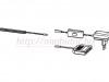 1 db polc megvilgt LED