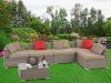 Verona fonott sarok kanap lounge 6 n