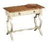 Kis asztal Shabby Chic stlusban Tmr fa kivitel koptatott fehr sznben fikos megoldssal Praktikus trolbtor Kopott elnytt sikk elegancia Lgy vonalvezets vi
