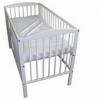 Klups Radek II kisgy 120x60 fehr bialy Egyszer fa rcsos kisgy amely minden babaszobba tkletes Klups Radek II kisgy 120x60 fehr bialy 60x120 cm es krbe rcsos kisgy 3