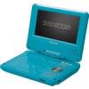DVD lejtsz 7 forgathat kijelz SPV 2719 Funky Blue tulajdonsgai 18 cm 7 forgathat TFT LCD kijelz DivX XviD MPEG4 DVD RRW SVCD CD RRW MP3 JPEG formtumok lejtszsa USB port max 16 GB SD MMC MS f