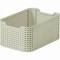 Curver Rattan hats kosr 18l trtfehr CURVER Troldobozok ldk s kosarak