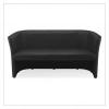 3 szemlyes kanap valdi brhats textilbr krpitozs magas kopsllsg fekete Mrete 178x77x50 5cm szlessg x magassg x mlysg