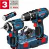 Bosch GSR 10.8-2-LI akkus frcsavaroz + GDR 10.8-Li akkus tvecsavaroz +GLI 10.8 V-Li akkus lmpaBosch 10.8 V-os akkus szett