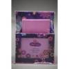 rasztal szett virgos papr 14 5x5x18cm lila pink kk