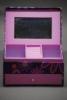 kszertart doboz virgos papr 14x10x10cm lila pink kk