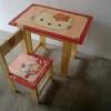 Gyerek Asztal s szk Hello Kitty Btor Baba mama gyerek Asztal Gyerekszoba Hello Kitty s szk Az aukci trgya 1 db asztal s hozz egy szk Feny alapanyagbl kszlt egyed Meska