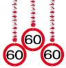 60 as Sebessgkorltoz Szlinapi Parti Fgg Dekorci 3 db os