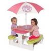 Hello Kitty Piknik asztal napernyvel Smoby 310256