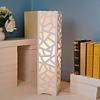 Kreatv lllmpa minimalista modern hlszoba nappali Night Light Hollow Out Faragott Shade 0 6M