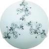 Rabalux Mennyezeti lmpa 1x60W fehr fekete Bloom 1847 Rbalux