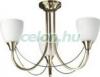 Irena csillr antik bronz fm fehr vegburval 3x60W 41846 06 10 Massive MS418460610