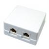 Olcs szerelvny FTP s telefon aljzat RJ45 RJ11