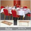 2 szemlyes 90x90cm 18mm vastag MDF fa asztallapos sszecsukhat konferencia vagy tkezasztal