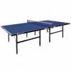Spokey Frig beltri ping pong asztal A ping pong asztal jellemzi a ping pong asztal mrete 274x152 5x76 cm a ping pong asztal slya 65 kg 16 mm es MDF lap szn kk felhajthat egy jtkos rszre bel