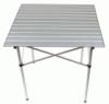 Nagyon knny sszecsukhat camping asztal praktikus hordtskval Anyaga polrozott alumnium Mrete 70x70x70 cm Mrete sszecsukva 72x12x12 cm