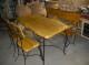 J llapotak asztal pad 2 szk Asztal mret 150x80x79