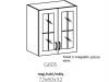 ITALIA MDF KONYHA G60S FELS ELEM