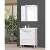 Tboss Bianka trend 75 als szekrny mosdtl felsszekrny Mretek Alsbtor 86x72x33 cm Mosd 75x49 cm Felsrsz 72x75 cm Magasfny fehr flizott MDF Kermia mosdtl