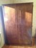 Art Deco stlus tmr difbl kszlt ktajts ruhsszekrny elad Magyar gyrtmny Magassg 185 cm szlessg 120 cm ml