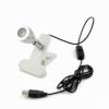 USB Plug Clip on LED olvaslmpa fny lmpa w in line ON OFF Gomb Laptop White