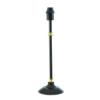 Asztali lmpa vz E14 tm:12cm, mag:38cm antik barna