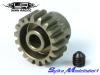Yeah Racing 7075 Alu Hard Coated Pinion 06P motor fogaskerk 23T Tamiya