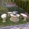 Kerti grill paddal