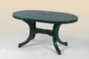 140 cm ovlis manyag kerti asztal fehr Kerti btor Kerti asztal Manyagasztal kerti asztal kerti btor Mretek 140x90x72 cm Boulevard lbakkal 11 60 kg PP bl gyrtott