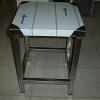 Inox stoki vagy gpllvny vagy lehzzsmoly. J! kinal Rozsdamentes asztal