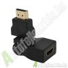 HDMI adapter aljzat llthat 05736 HDMI dug HDMI aljzat aranyozott csatlakozk 180 ban forgathat s dnthet
