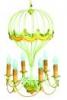 Vintage lgballon csillr hat gvel vas 38x62 cm