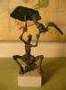 A016 Tth Ern Peliknos ember bronz szobor