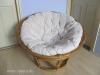 Papasan rattan kerek fotel lbtartval