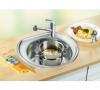 BLANCO RONDOVAL C inox mosogattlca
