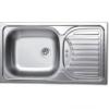 Mosogattlca 1 medence 1 csepptlca N 141 Rozsdamentes mosogat Teljes mret 760 X 435 mm Medence mret 377 X 342 X 150 mm Szifonnal s leeresztvel egytt 0 5 mm anyagvastagsg