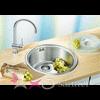 Mosogat medenck Blanco standard rozsdamentes medenck Blanco BLANCORONDOSOL C 3 46X39 rozsdamentes acl mosogat medence 513304 AKCIS