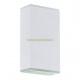 LED es fali lmpa 2x4 76W fehr Abida
