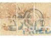 20X30 10X10 X6 DB PARADYZ TRETTO BEIGE PANEL DEKOR CSEMPE I O
